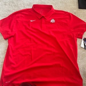 Nike Ohio State Dry Fit Polo.